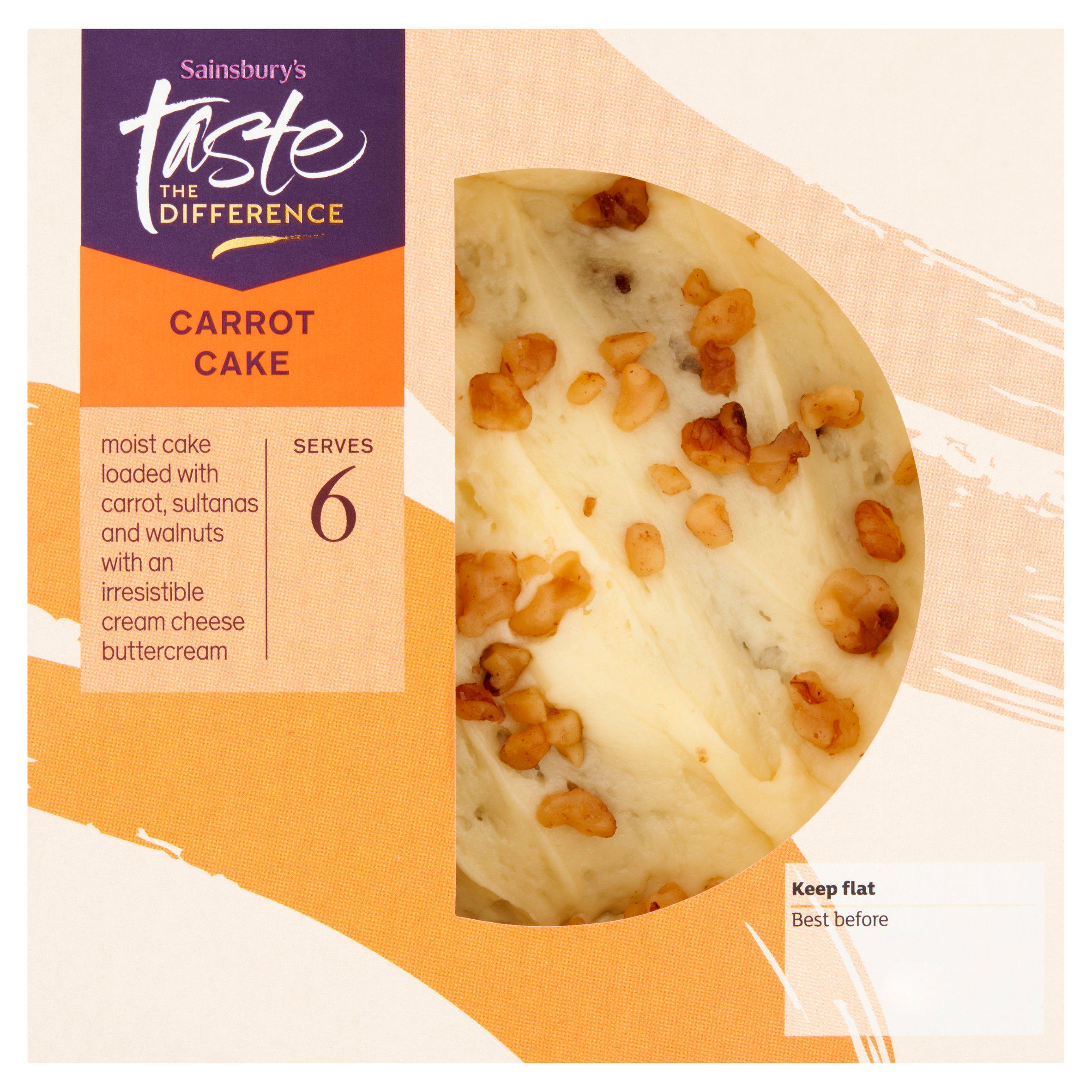 Sainsbury's Carrot Cake