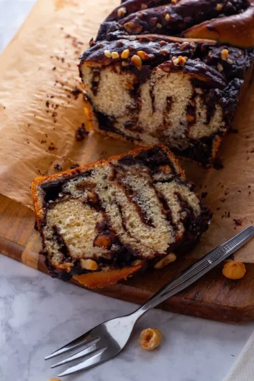 Hazelnut Chocolate Babka